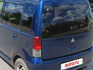 2003 Mitsubishi eK Wagon I, синий, 350000 рублей, вид 3