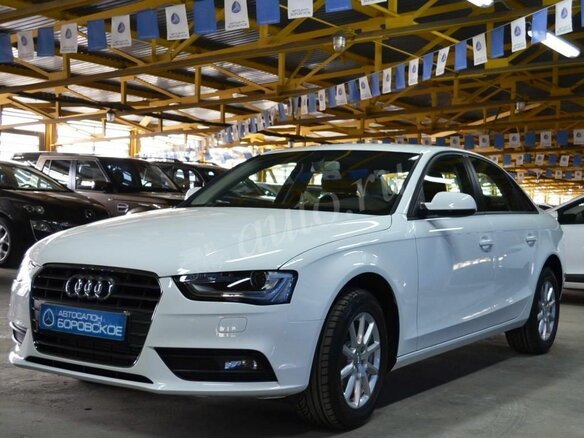 2015 Audi A4 IV (B8) Рестайлинг, белый