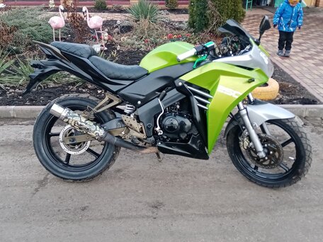 2015 Racer RC250CK-A Triumph, зелёный, 140000 рублей, вид 4