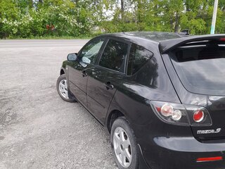 2008 Mazda 3 I (BK) Рестайлинг, чёрный, 600000 рублей, вид 5