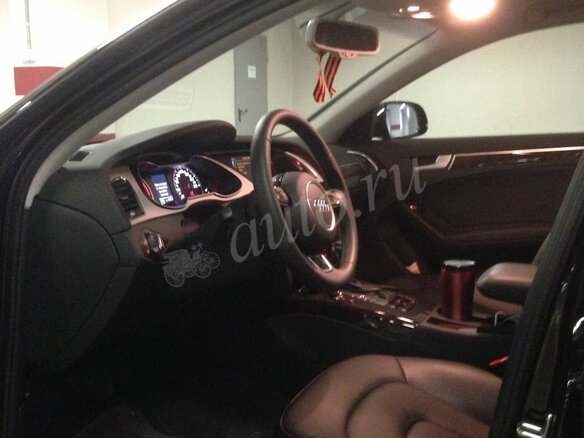 2015 Audi A4 IV (B8) Рестайлинг, чёрный, 1800000 рублей - вид 5