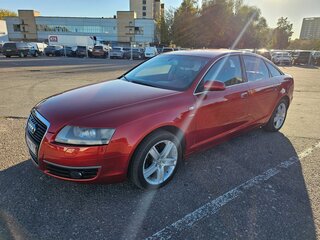 2004 Audi A6 III (C6), красный, 1100000 рублей, вид 3