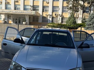 2005 Hyundai Accent ТагАЗ II, серебристый, 399000 рублей, вид 5