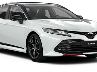 2020 Toyota Camry VIII (XV70), белый, 3500000 рублей, вид 2
