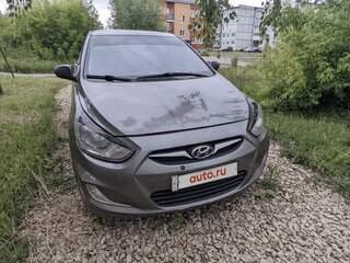 2012 Hyundai Solaris I, серый, 590000 рублей, вид 1