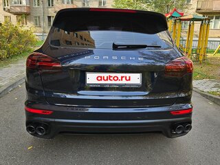 2016 Porsche Cayenne Diesel II Рестайлинг (958), синий, 5490000 рублей, вид 5