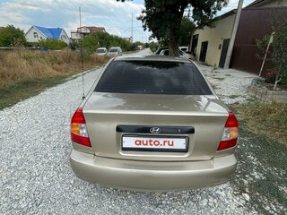 2006 Hyundai Accent ТагАЗ II, золотистый, 340000 рублей, вид 3