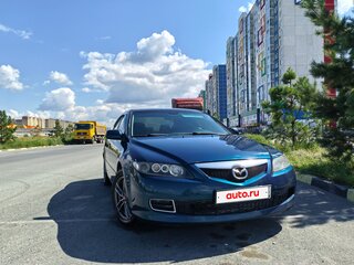 2006 Mazda 6 I (GG) Рестайлинг, синий, 369000 рублей, вид 1