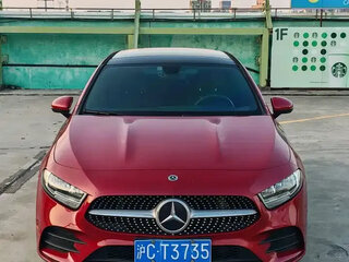 2021 Mercedes-Benz A-Класс 180 Long IV (W177), красный, 1559000 рублей, вид 2