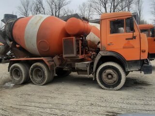2005 КамАЗ Автобетоносмеситель, оранжевый, 1300000 рублей, вид 1