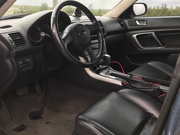 2004 Subaru Outback III, голубой, 820000 рублей - вид 6