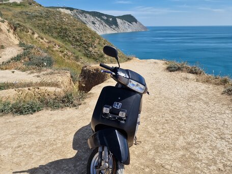 1995 Honda Lead 50, чёрный, 68000 рублей, вид 4