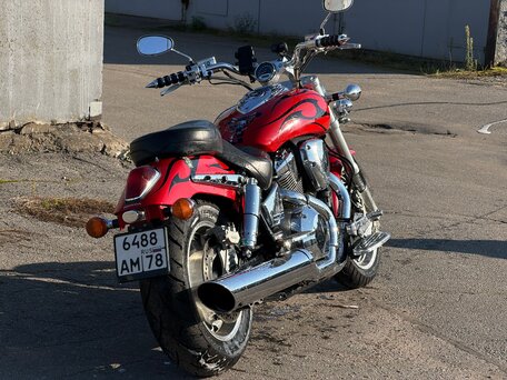 2007 Honda VTX 1800, красный, 1000000 рублей, вид 4