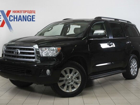 2013 Toyota Sequoia II, чёрный