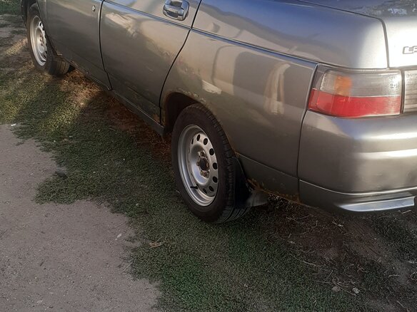2003 Lada (ВАЗ) 2110, серый, 140000 рублей - вид 5