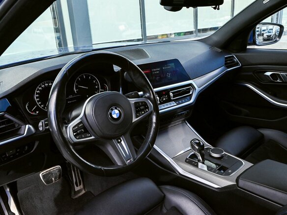 2019 BMW 3 серии 330i VII (G2x), синий, 3380000 рублей - вид 14