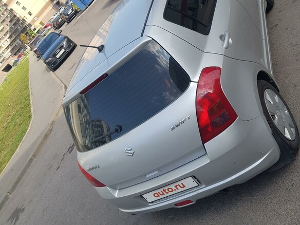 2007 Suzuki Swift III, серебристый - вид 5