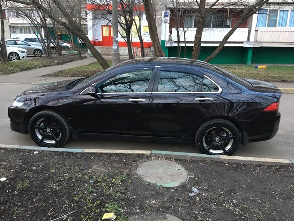 2007 Honda Accord Sport VII Рестайлинг, фиолетовый - вид 3