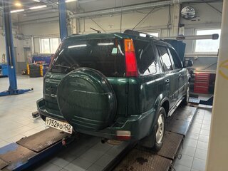 2000 Honda CR-V I Рестайлинг, зелёный, 369000 рублей, вид 1