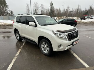 2016 Toyota Land Cruiser Prado 150 Series Рестайлинг 1, белый, 3850000 рублей, вид 3