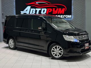 2011 Honda Stepwgn Spada IV, чёрный, 1350000 рублей, вид 1
