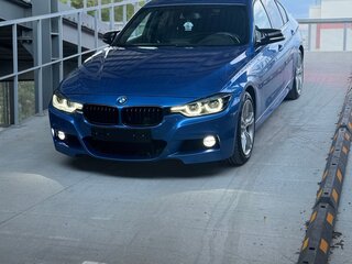 2016 BMW 3 серии 320i xDrive VI (F3x) Рестайлинг, синий, 3000000 рублей, вид 3