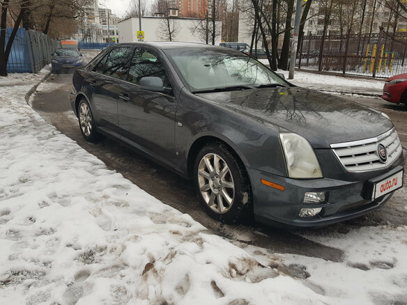 2007 Cadillac STS I, серый - вид 1