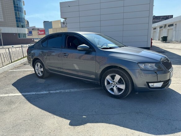 2014 Skoda Octavia III (A7), серый, 950000 рублей - вид 12