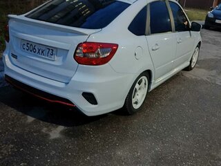 2023 Lada (ВАЗ) Granta Drive Active I Рестайлинг, белый, 1300000 рублей, вид 3