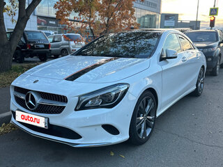 2018 Mercedes-Benz CLA 200 I (C117, X117) Рестайлинг, белый, 1880000 рублей, вид 1