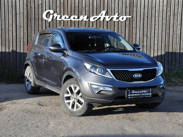 2015 Kia Sportage III Рестайлинг, серый, 1460000 рублей - вид 2