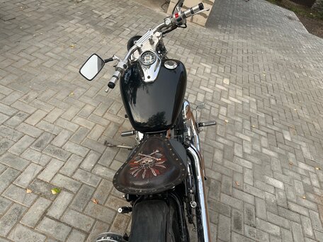 1996 Yamaha XVS400 Drag Star, чёрный, 320000 рублей, вид 3