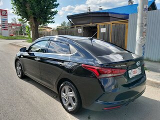 2020 Hyundai Solaris II Рестайлинг, чёрный, 2000000 рублей, вид 4