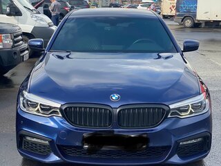 2018 BMW 5 серии 530d xDrive VII (G30/G31/G38), синий, 4490000 рублей, вид 1
