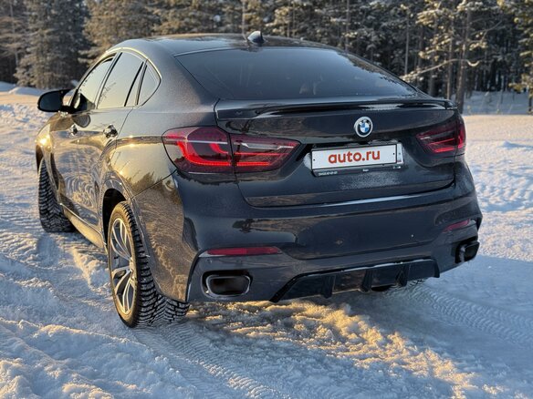 2019 BMW X6 40d II (F16), чёрный, 6000000 рублей - вид 5