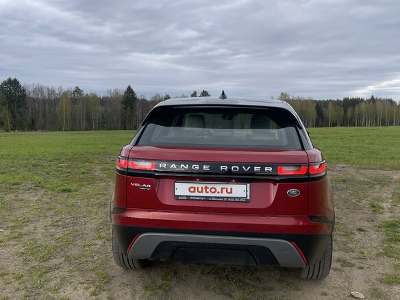 2017 Land Rover Range Rover Velar I, красный, 2800000 рублей - вид 5