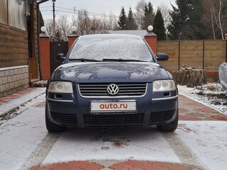 2002 Volkswagen Passat B5 Рестайлинг, синий, 399000 рублей, вид 1