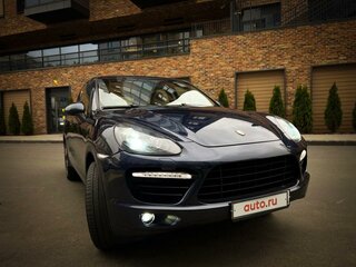 2013 Porsche Cayenne Diesel II (958), синий, 2500000 рублей, вид 3