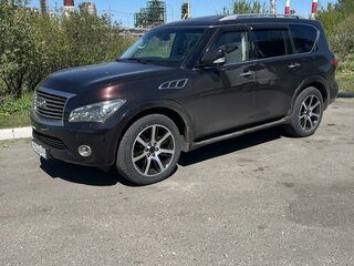 2012 Infiniti QX56 II, пурпурный, 2600000 рублей, вид 2