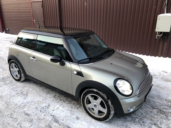 2008 Mini Hatch Cooper II (R56), бежевый - вид 3