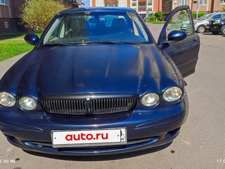 2007 Jaguar X-Type I, синий, 660000 рублей, вид 1