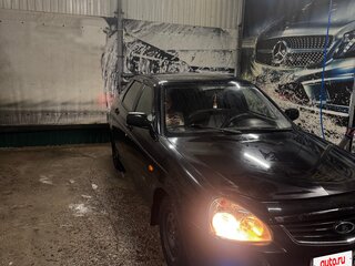 2008 Lada (ВАЗ) Priora I, чёрный, 180000 рублей, вид 4