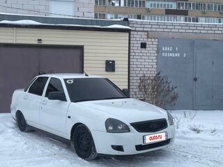 2011 Lada (ВАЗ) Priora I, белый, 600000 рублей, вид 1