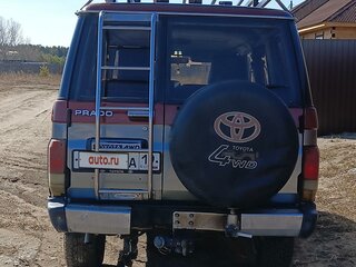 1990 Toyota Land Cruiser Prado 70 Series, пурпурный, 1250000 рублей, вид 4