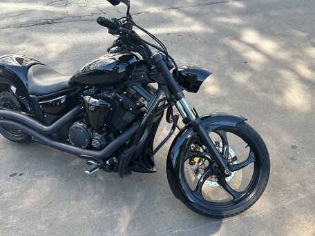 2011 Yamaha XVS1300, чёрный, 950000 рублей, вид 3