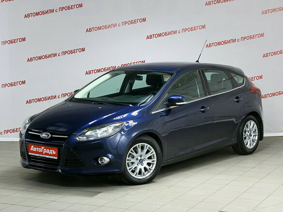 2013 Ford Focus III, синий