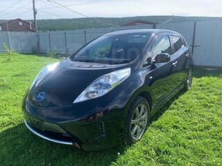 2014 Nissan Leaf I (ZE0/AZE0), чёрный, 795000 рублей, вид 1