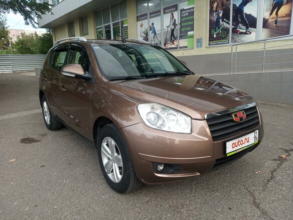 2013 Geely Emgrand X7 I, коричневый, 900000 рублей - вид 2