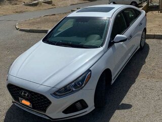2017 Hyundai Sonata VII (LF) Рестайлинг, белый, 1599000 рублей, вид 1