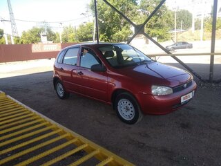 2008 Lada (ВАЗ) Kalina I, красный, 445000 рублей, вид 4